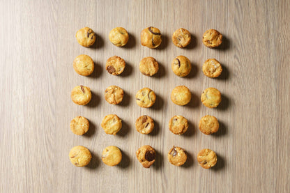 mini cookies au chocolat et amandes - MAPP Traiteur italien
