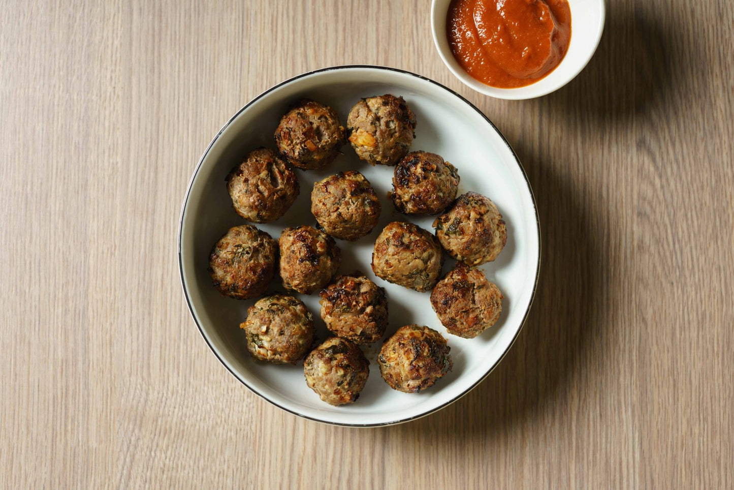 Polpettes de viande et ketchup maison - MAPP Traiteur italien